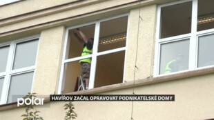 Havířov začal opravovat komerční prostory, podnikatelé to vítají