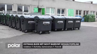 Ostrava bude mít nový design popelnic. Odlišovat se budou barvou víka