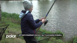 Na Tylovském rybníku soutěžily desítky dětí na prvních dětských rybářských závodech