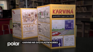 Karviná má svůj vlastní komiks o městě. Je barevný i černobílý, děti ho mohou domalovat