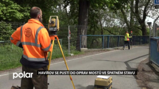 Havířov se pustil do oprav mostů, které jsou ve špatném stavu