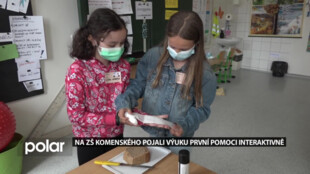 Žáci ZŠ Komenského ve Frýdlantě sehráli mladším spolužákům zábavné scénky k výuce první pomoci