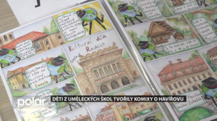 Děti z uměleckých škol tvořily komixy o vzniku Havířova