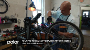 Ve Frýdku-Místku už lidé odevzdali přes tisíc kol pro projekt Kola pro Afriku