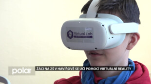 Žáci na ZŠ M. Pujmanové v Havířově jsou první, kteří se učí pomocí virtuální reality