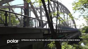 DOPRAVNÍ REVUE: Oprava mostu z Ostravy na Hlučínsko potrvá do konce roku