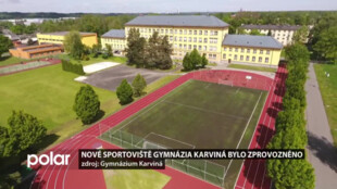 Nové sportoviště karvinského gymnázia bylo otevřeno. Nechybí tam workoutové hřiště