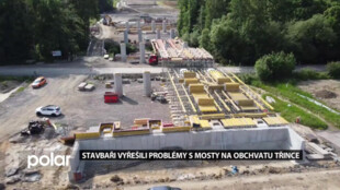 Stavbaři vyřešili problémy s mosty na obchvatu Třince, hotovo by měli mít do konce příštího roku