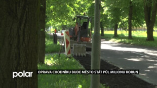 Oprava chodníků bude Studénku stát půl milionu korun