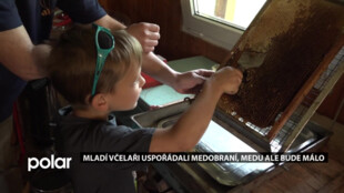Mladí včelaři v Havířově uspořádali medobraní, medu ale bude letos opět málo