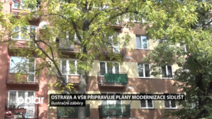 Ostrava chce modernizovat sídliště. Pomohou s tím i vědci z Vysoké školy báňské
