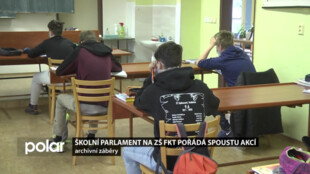 Školní parlament vymýšlel aktivity i v domě distanční výuky