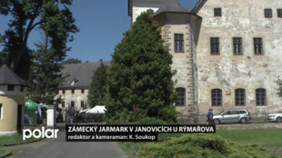 Zámek Janovice konečně ožívá, sezónu zahájil zámeckým jarmarkem s muzikou, výstavou i řemesly
