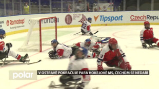 V Ostravě pokračuje MS v para hokeji, český tým podlehl i Rusům