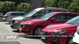 LÉTA BĚŽÍ: Moravskoslezský kraj přispěl na pořízení nových aut pro Armádu spásy