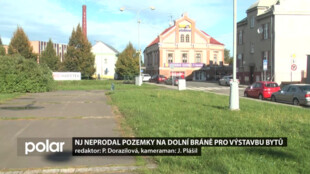 Nový Jičín popáté neprodal pozemky na Dolní bráně pro výstavbu bytů