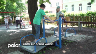 Hřiště pro děti na vozíčku vzniklo v Opavě díky participativnímu rozpočtu