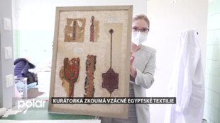 Denisa Hradilová zkoumá textilie z doby starověkého Egypta. Využije k tomu Banderova stipendia