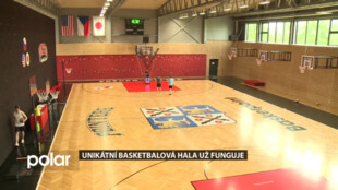 Unikátní basketbalová hala ve Frýdku-Místku už slouží stovkám sportujících dětí