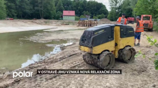 Rybníky v Ostravě-Výškovicích se už brzy zaplní lidmi. V jejich okolí vzniká relaxační zóna