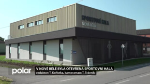V Nové Bělé byla otevřena nová sportovní hala. Využijí ji místní spolky i kluby z přilehlého jihu Ostravy