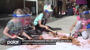 V porubské Galerii Dukla opět probíhají workshopy pro děti. Zábavnou formou je sezmamují s uměním