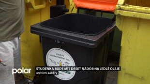 Ve Studénce nově najdeme kontejnery na jedlé tuky