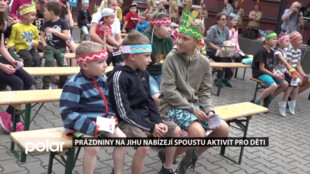 Prázdniny na Jihu odstartovala zábavná akce Za pokladem indiánů