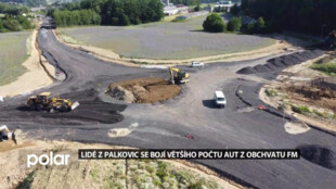 Lidé z Palkovic a Kozlovic se bojí většího počtu aut přijíždějících z budovaného obchvatu Frýdku-Místku