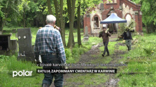 Ratują zapomniany cmentarz w Karwinie