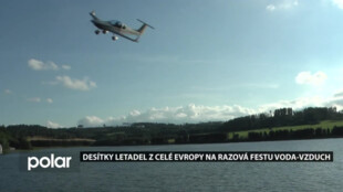 Na slet letadel Razová Fest voda-vzduch přiletěli piloti z celé Evropy