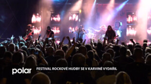 Hvězdami karvinského festivalu rockové hudby byly kapely Bastard, Doga a Dymytry