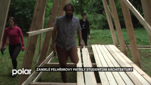 Studenti brněnské architektury se sjeli na workshopu v zaniklé obci Pelhřimovy na akci Znovu život