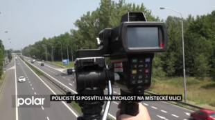 Policisté si posvítili na rychlost na Místecké ulici v Ostravě. Za hodinu zjistili 40 přestupků