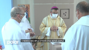 V nemocnici byla vysvěcena nová kaple, slouží pacientům, návštěvám i personálu
