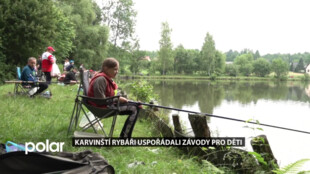 Karvinští rybáři uspořádali závody pro děti. Malí závodníci nachytali celkem 12,9 kg ryb