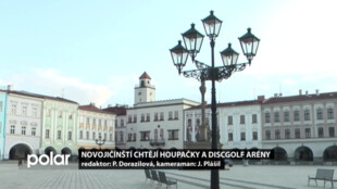 Novojičínští vymysleli houpačky a discgolf arény