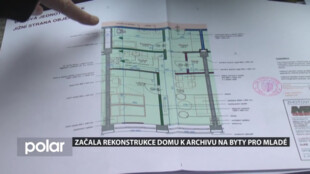 Začala rekonstrukce domu K Archivu na startovací byty pro mladé