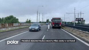 DOPRAVNÍ REVUE: Probíhá rekonstrukce mostu přes Odru v Ostravě