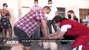 Sociální pracovníci se zdokonalovali v první pomoci. Při záchraně mohou rozhodovat sekundy