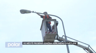Ve Frýdku-Místku probíhá pravidelná údržba veřejného osvětlení