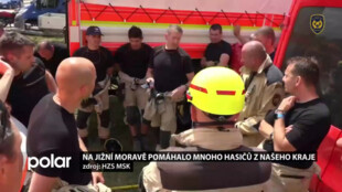 Na jižní Moravě pomáhalo mnoho hasičů z MS kraje. Po tornádu vyjeli nejen profesionálové, ale i dobrovolné sbory