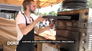 Karviná zažila svůj první food festival Smacznego