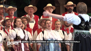 Lidé se bavili na festivalu horalského folkloru Gorolski Święto