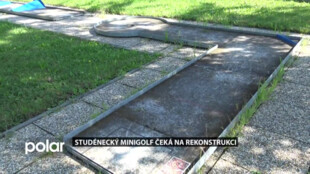 Minigolf bude v provozu až příští rok