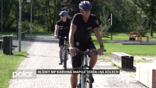 Hlídky MP Karviná mapují terén i na kolech. Zajíždějí i do okrajových částí města