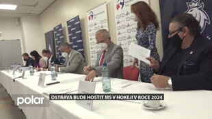 Ostrava bude hostit Mistrovství světa v hokeji v roce 2024.  Město i kraj slíbili podporu