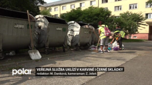 Černé skládky uklízí v Karviné Veřejná služba, hříšníky odhalují fotopasti