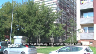 Nový plášť dostanou dva městské panelové domy, opravu z části zaplatí dotace