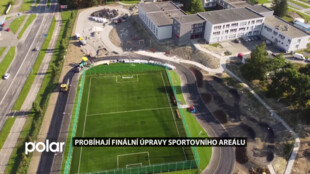 V Karviné probíhají finální úpravy nového sportovního areálu. Otevřen bude v září